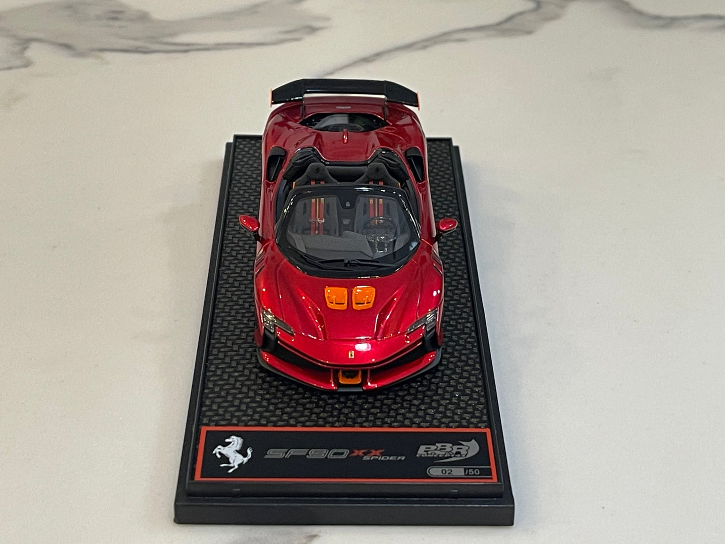 BBR 1/43 Ferrari SF90XX Spider 2024 Rosso Fuoco BBRC286M