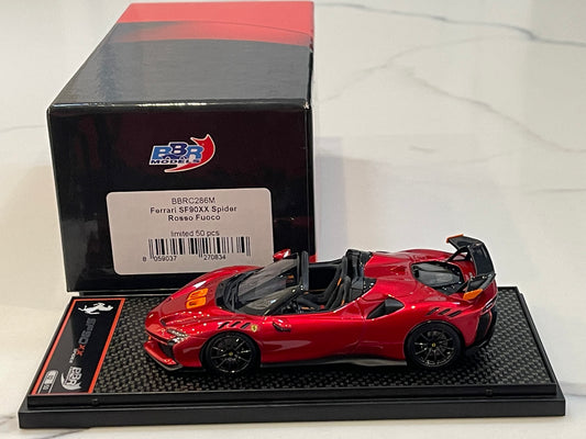 BBR 1/43 Ferrari SF90XX Spider 2024 Rosso Fuoco BBRC286M