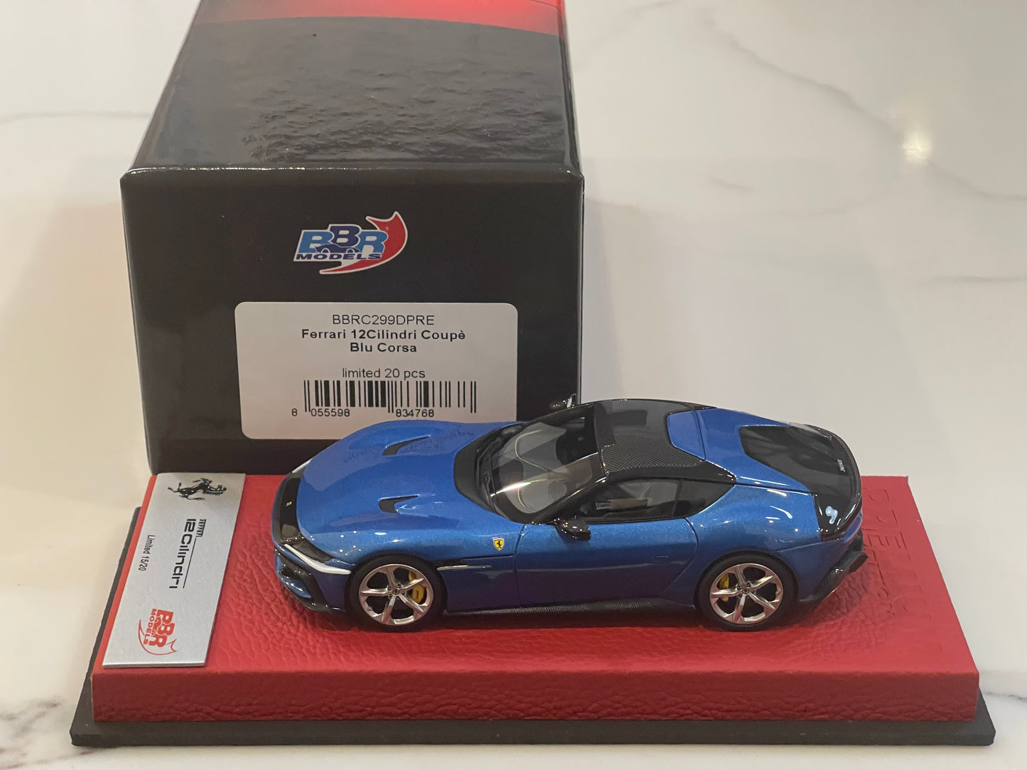 BBR 1/43 Ferrari 12Cilindri 2025 Blu Corsa BBRC299DPRE