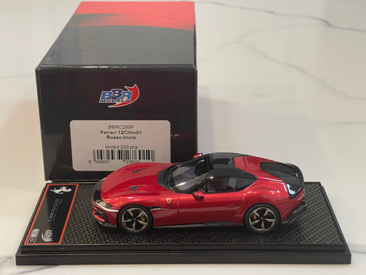 BBR 1/43 Ferrari 12Cilindri 2025 Rosso Imola BBRC299F
