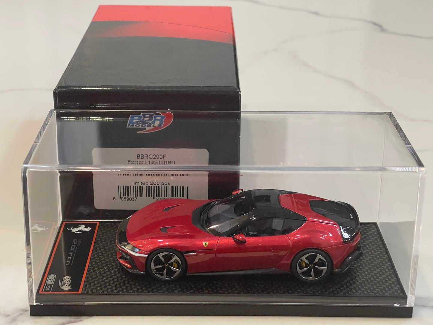BBR 1/43 Ferrari 12Cilindri 2025 Rosso Imola BBRC299F