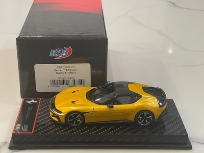 BBR 1/43 Ferrari 12Cilindri 2025 Giallo Tristrato BBRC299HCF