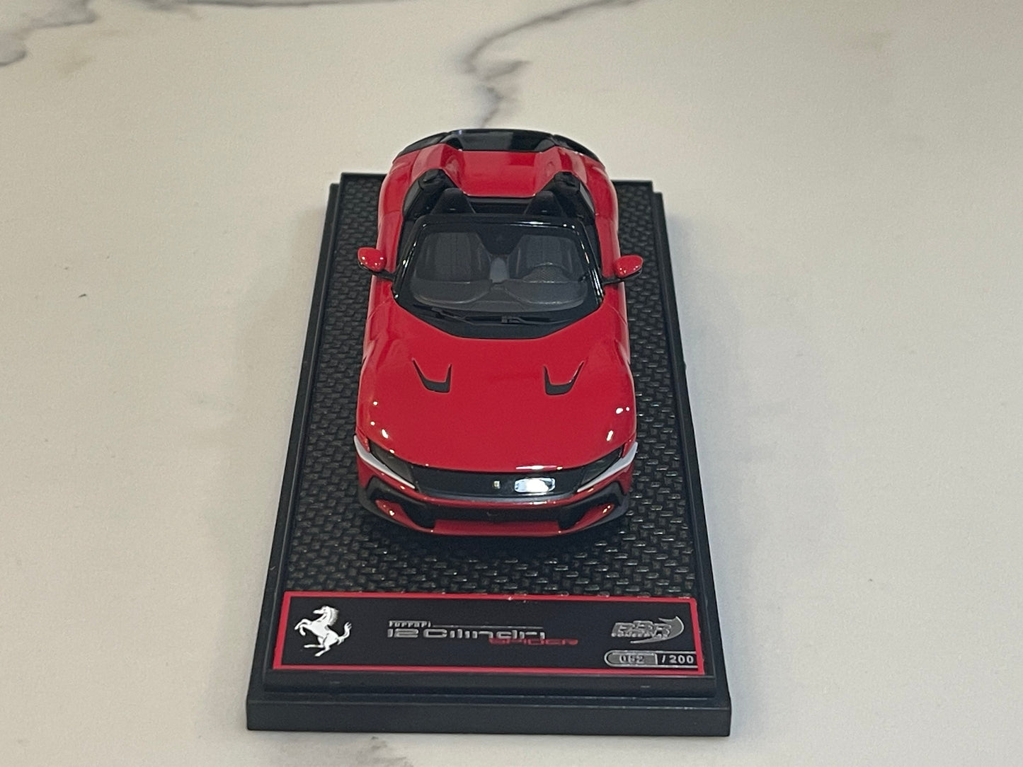 BBR 1/43 Ferrari 12Cilindri Spider 2025 Rosso Corsa BBRC300A