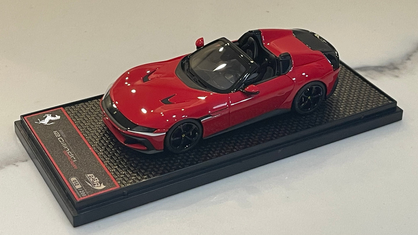 BBR 1/43 Ferrari 12Cilindri Spider 2025 Rosso Corsa BBRC300A