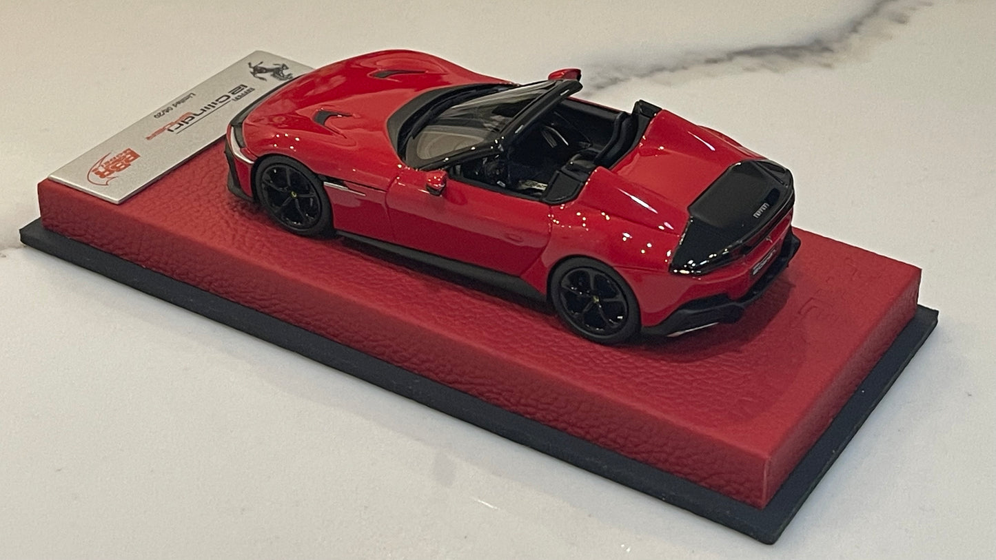 BBR 1/43 Ferrari 12Cilindri Spider 2025 Rosso Corsa BBRC300APRE