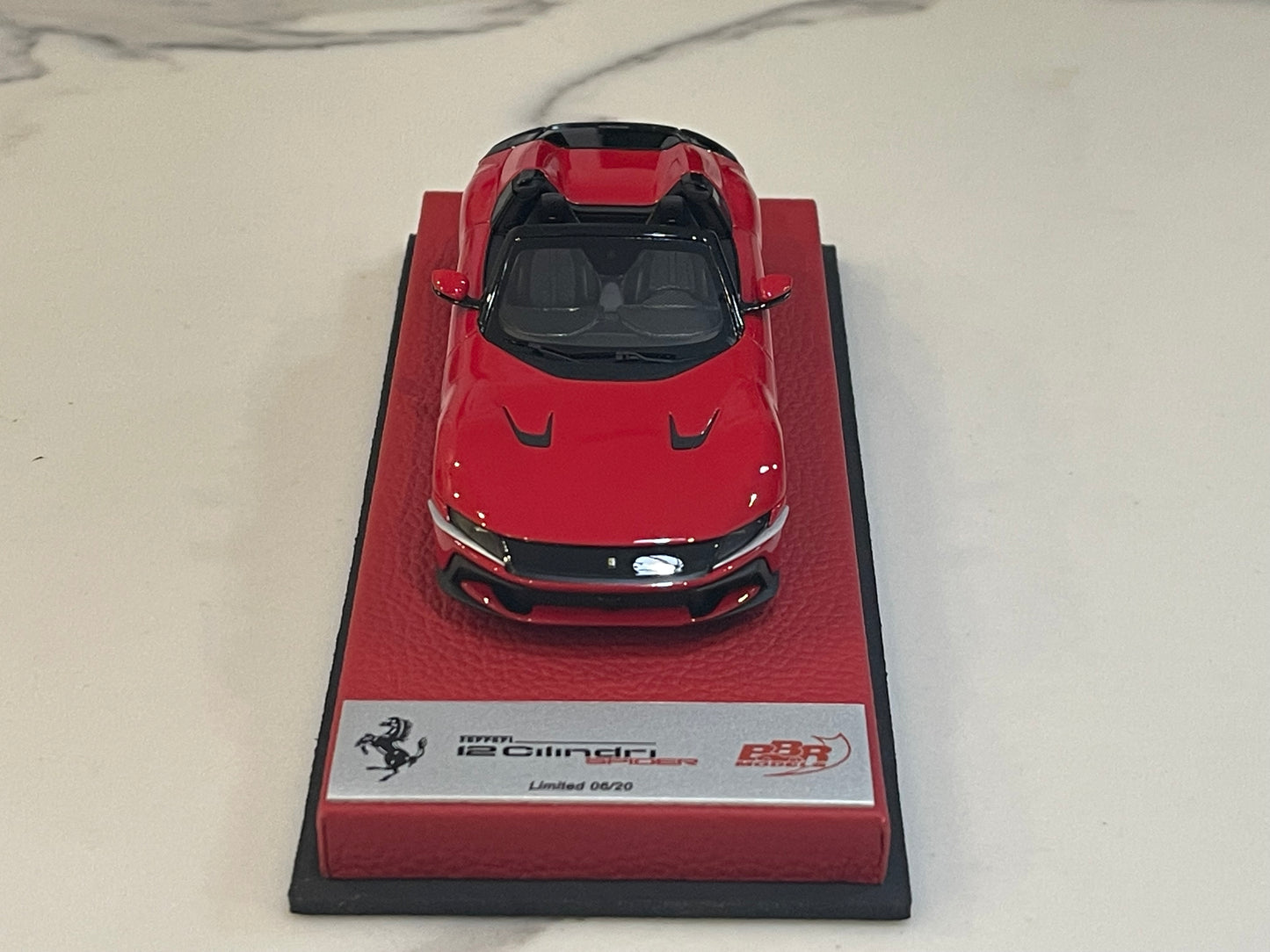 BBR 1/43 Ferrari 12Cilindri Spider 2025 Rosso Corsa BBRC300APRE