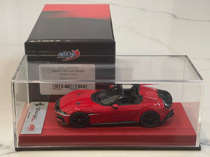 BBR 1/43 Ferrari 12Cilindri Spider 2025 Rosso Corsa BBRC300APRE