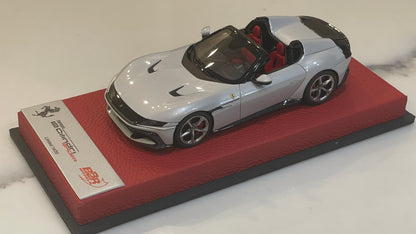 BBR 1/43 Ferrari 12Cilindri Spider 2025 Bianco Artico BBRC300BPRE