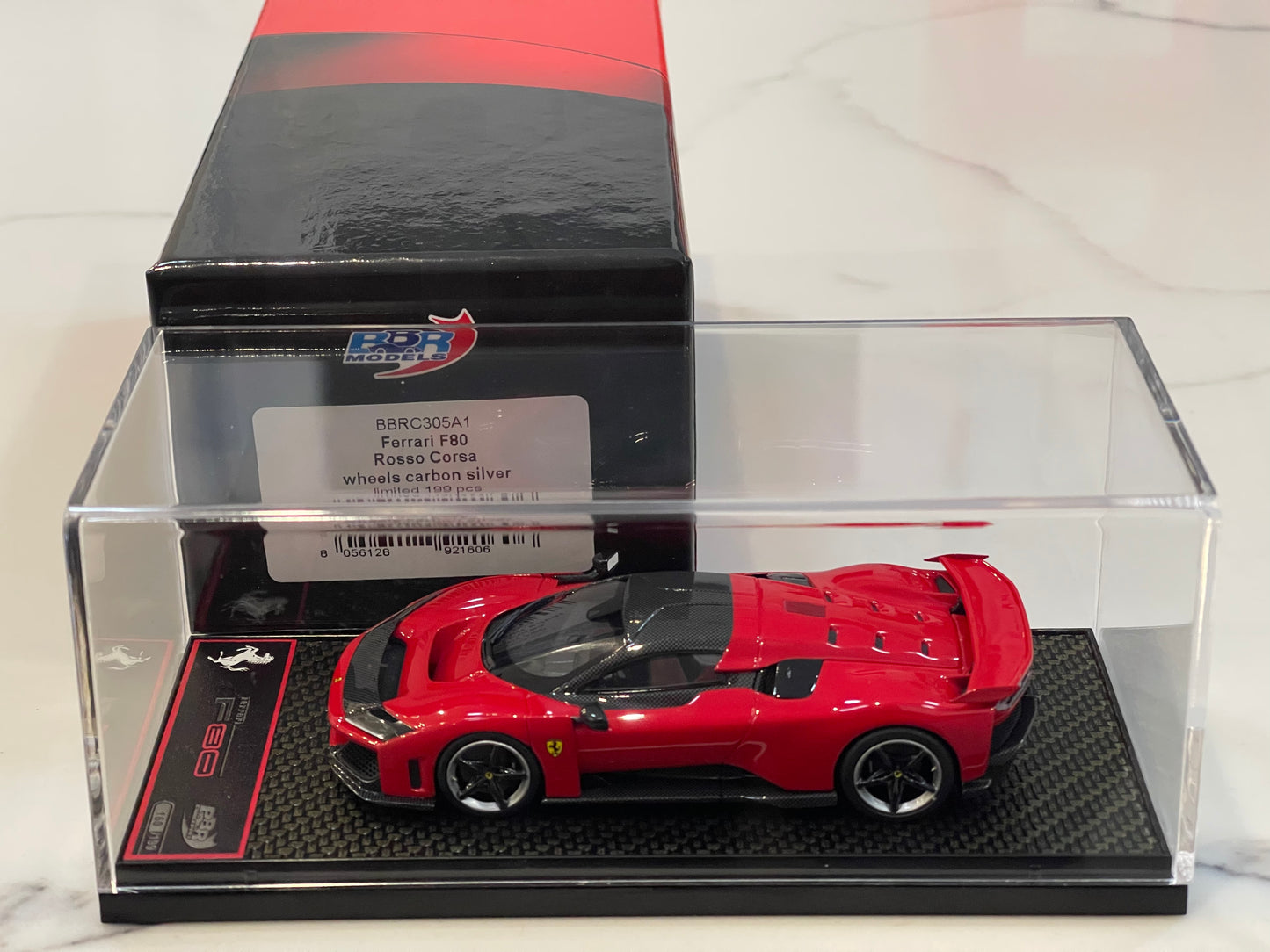 BBR 1/43 Ferrari F80 2026 Rosso Corsa BBRC305A1