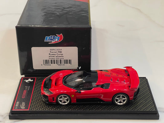 BBR 1/43 Ferrari F80 2026 Rosso Corsa BBRC305A
