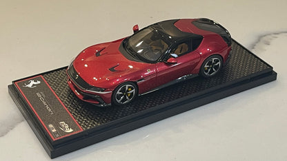BBR 1/43 Ferrari 12Cilindri Panoramic Roof Rosso Imola BBRC306F