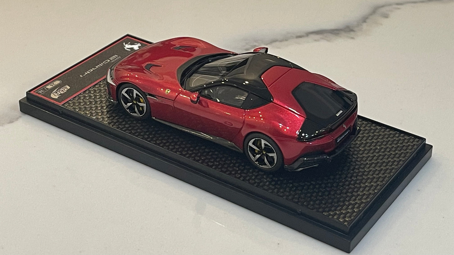 BBR 1/43 Ferrari 12Cilindri Panoramic Roof Rosso Imola BBRC306F