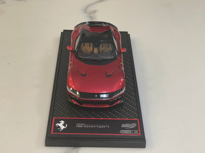 BBR 1/43 Ferrari 12Cilindri Panoramic Roof Rosso Imola BBRC306F