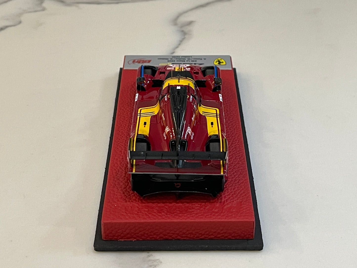 BBR 1/43 Ferrari 499P 24HR Le Mans 2025 Dark Red No. 50 BBRC325APRE