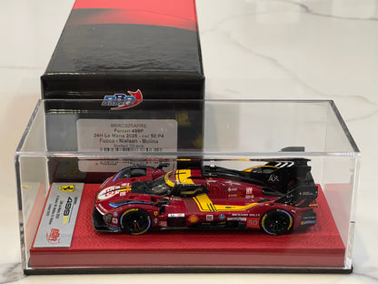 BBR 1/43 Ferrari 499P 24HR Le Mans 2025 Dark Red No. 50 BBRC325APRE