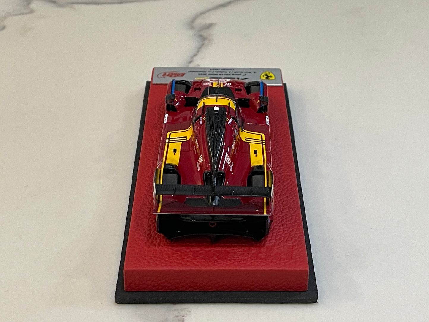 BBR 1/43 Ferrari 499P 24HR Le Mans 2025 Dark Red No. 51 BBRC325BPRE
