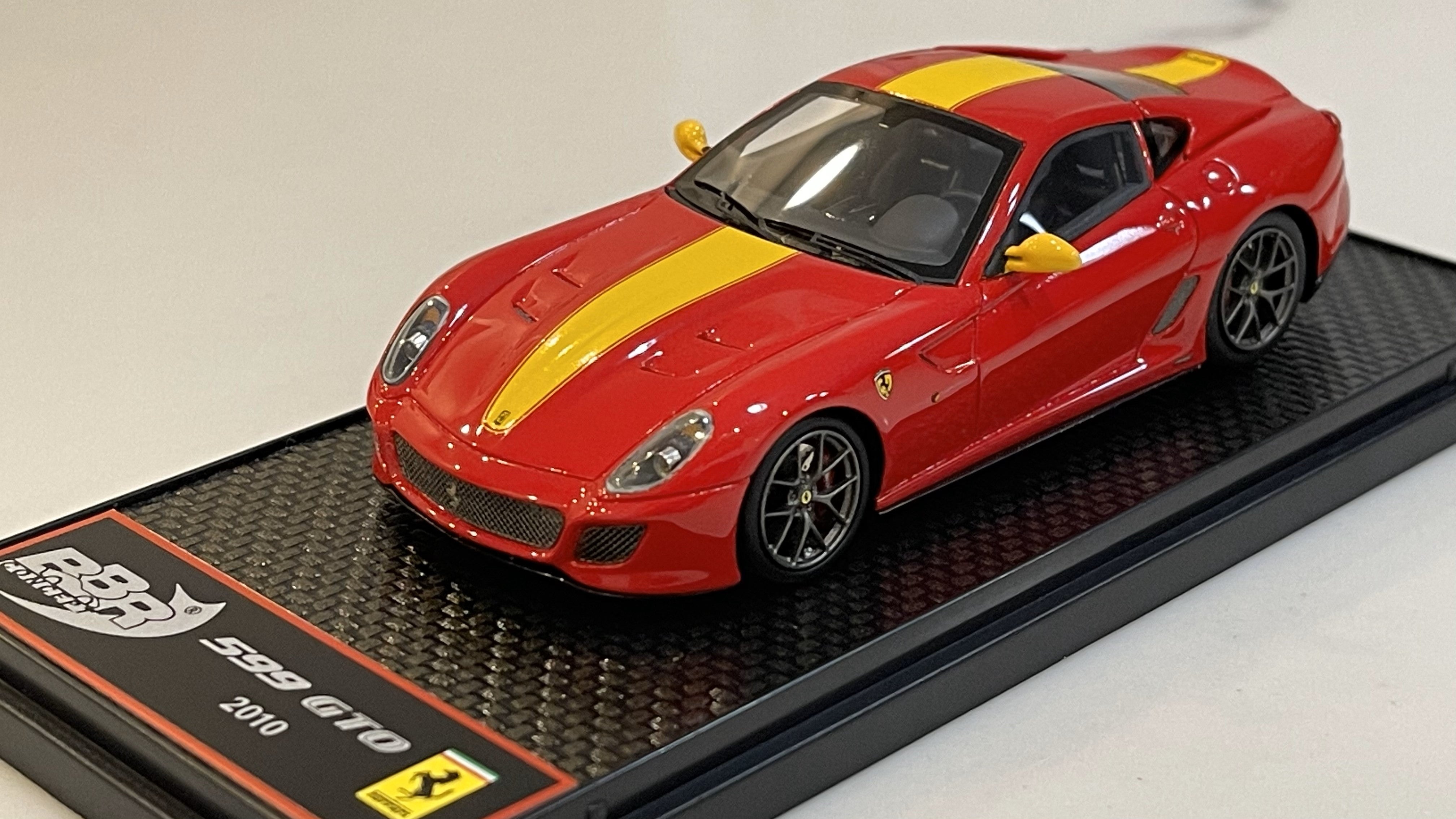 BBR 1/43 Ferrari 599 GTO 2010 Red BBRC35B1