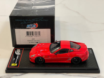 BBR 1/43 Ferrari 599 GTO 2010 Red BBRC35B2