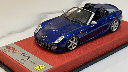 BBR 1/43 Ferrari SA Aperta 2010 Blue BBRC49BPRE