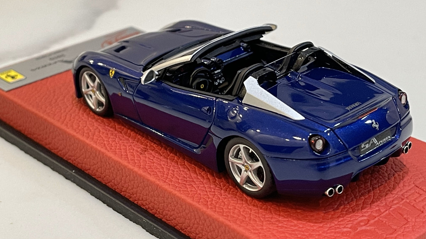 BBR 1/43 Ferrari SA Aperta 2010 Blue BBRC49BPRE