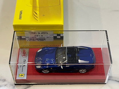 BBR 1/43 Ferrari SA Aperta 2010 Blue BBRC49BPRE
