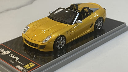 BBR 1/43 Ferrari SA Aperta 2010 Giallo Tristrato BBRC49C