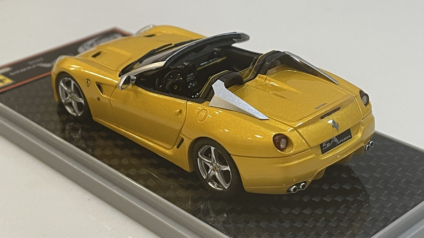 BBR 1/43 Ferrari SA Aperta 2010 Giallo Tristrato BBRC49C