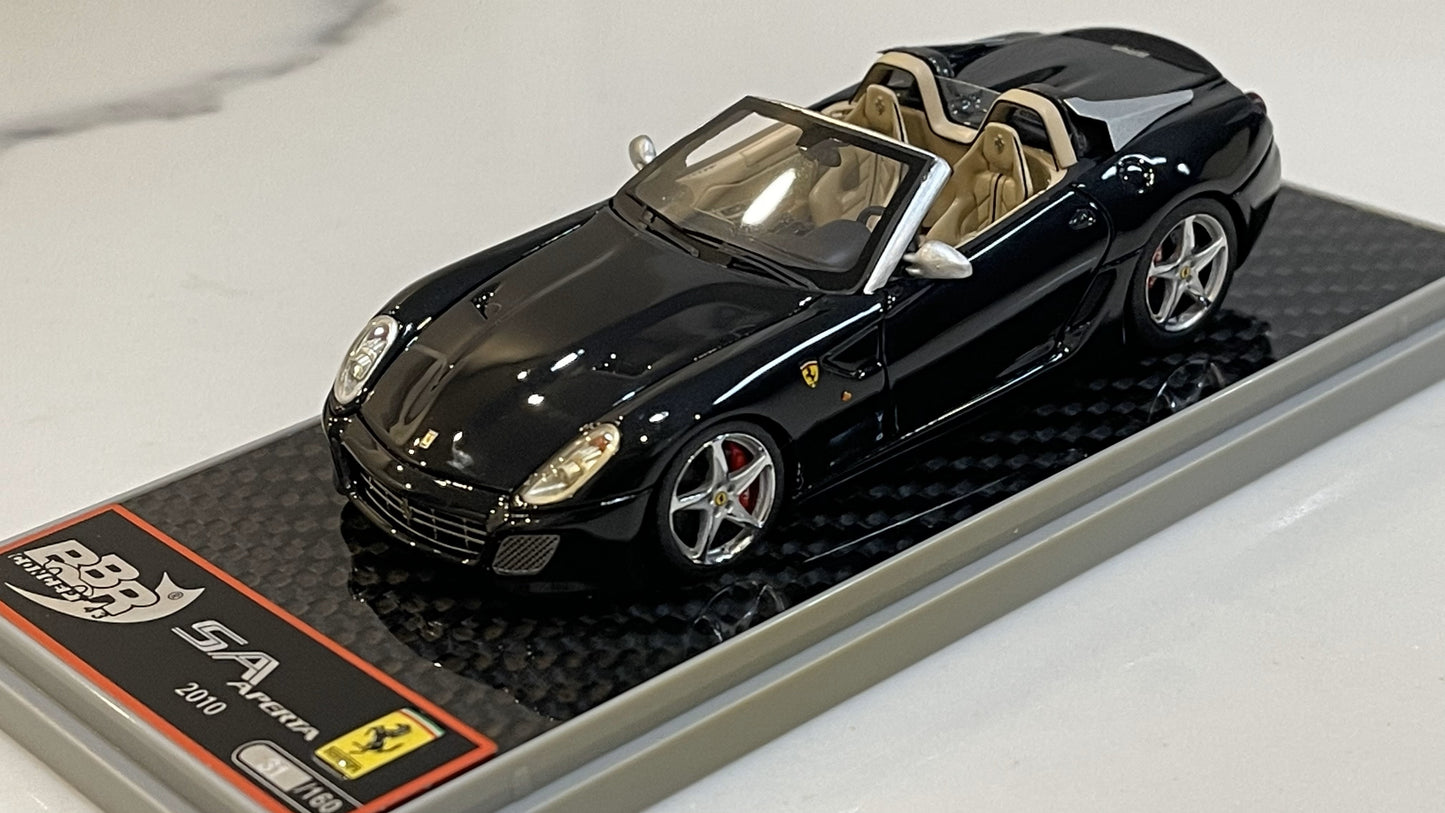 BBR 1/43 Ferrari SA Aperta 2010 Nero Stellato BBRC49D