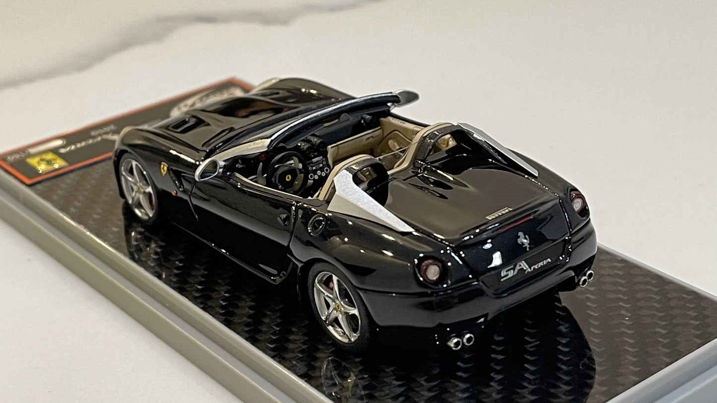 BBR 1/43 Ferrari SA Aperta 2010 Nero Stellato BBRC49D