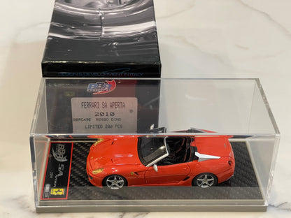 BBR 1/43 Ferrari SA Aperta 2010 Rosso Dino BBRC49E