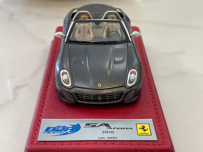 BBR 1/43 Ferrari SA Aperta 2010 Medium Silver BBRC49GM