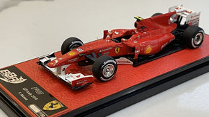 BBR 1/43 Ferrari F10 GP Monza 2010 F. Alonso F1 Red No. 8 BBRC50A2