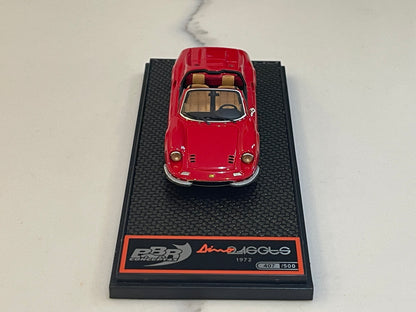 BBR 1/43 Ferrari Dino 246 GTS 1972 Red BBRC54A