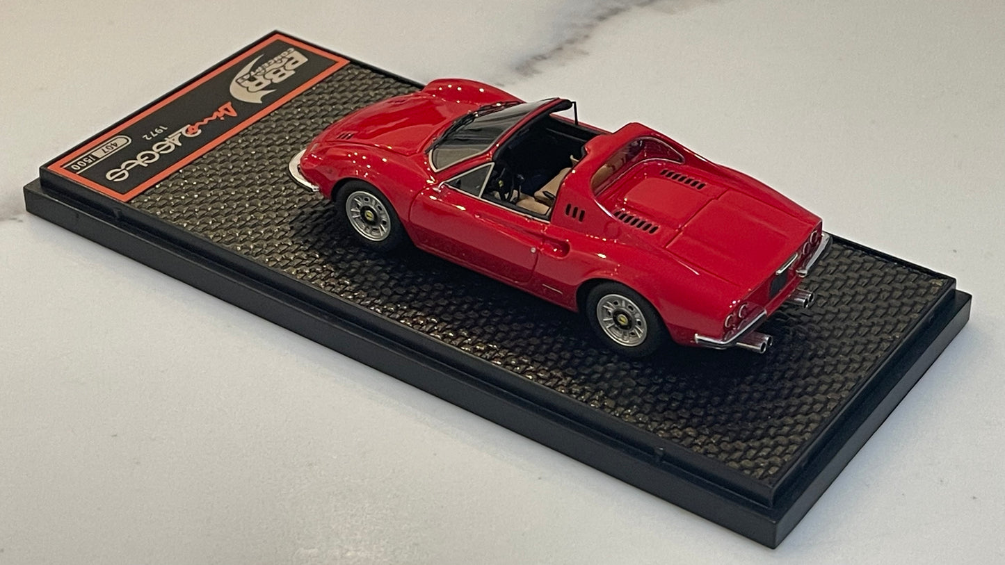 BBR 1/43 Ferrari Dino 246 GTS 1972 Red BBRC54A