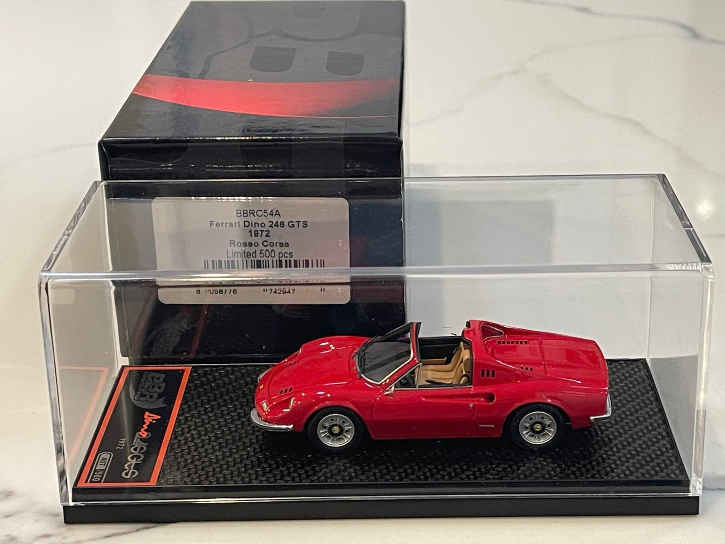 BBR 1/43 Ferrari Dino 246 GTS 1972 Red BBRC54A