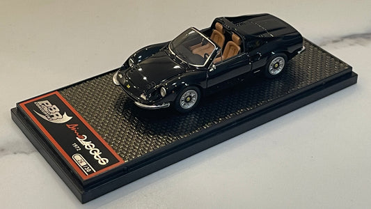 BBR 1/43 Ferrari Dino 246 GTS 1972 Black BBRC54D