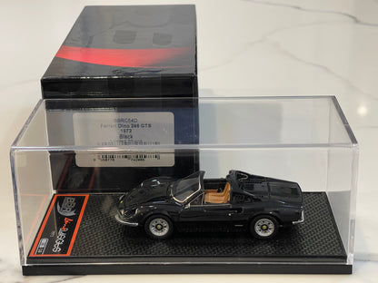 BBR 1/43 Ferrari Dino 246 GTS 1972 Black BBRC54D