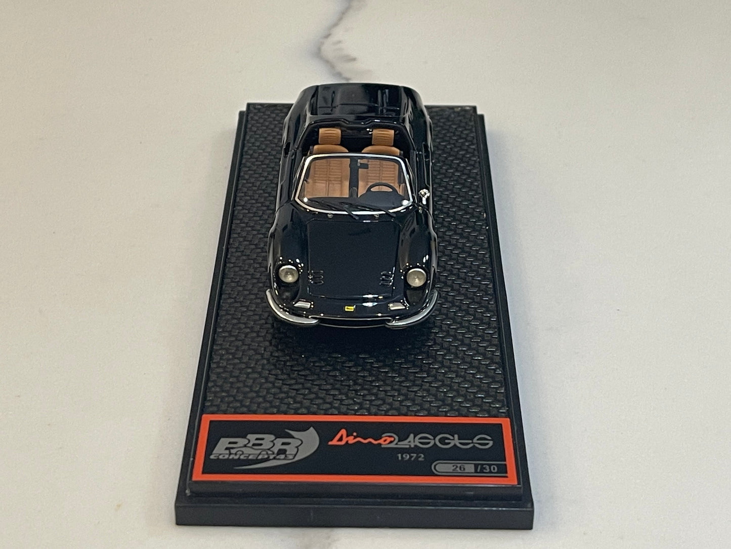 BBR 1/43 Ferrari Dino 246 GTS 1972 Black BBRC54D