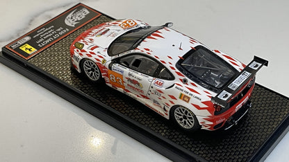 BBR 1/43 Ferrari 430 GT2 24 Hours Le Mans 2011 White No. 83 BBRC67
