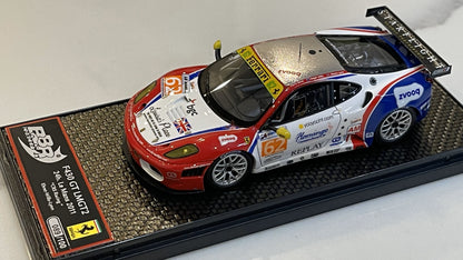BBR 1/43 Ferrari 430 GT2 24 Hours Le Mans 2011 White No. 62 BBRC69