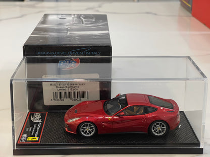 BBR 1/43 Ferrari F12 Berlinetta Geneva Auto Show 2012 Rosso Berlinetta BBRC77A