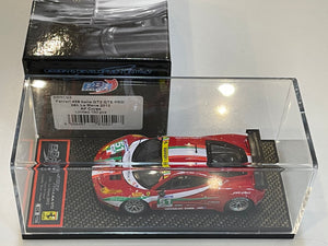 BBR 1/43 Ferrari 458 Italia GT2 GTE Pro 24 Hours Le Mans 2012 Red No. 51 BBRC93
