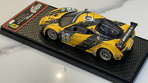 BBR 1/43 Ferrari 458 Italia GT2 GTE Pro 24 Hours Le Mans 2012 Yellow No. 66 BBRC98