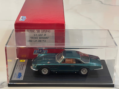 BBR 1/43 Ferrari 500 Superfast 06267SF Prince Bernhard 1964 Met. Green CAR02