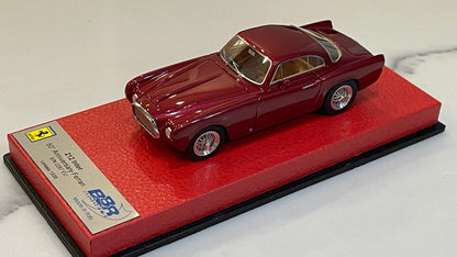 BBR 1/43 Ferrari 212 Inter Vignale Coupe 0287EU 1953 Dark Red BBRCAR03B