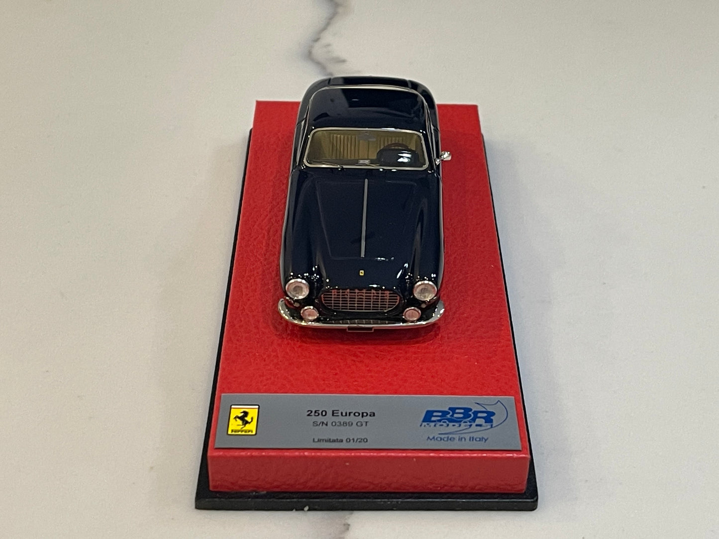 BBR 1/43 Ferrari 250 Europa 0389GT 1955 Dark Blue CAR06D