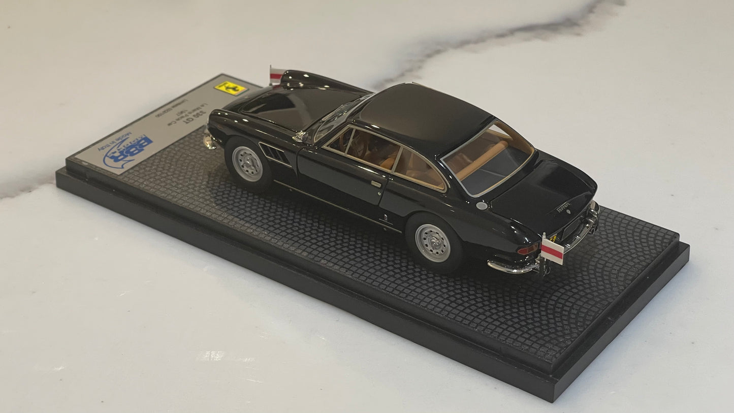 BBR 1/43 Ferrari 330 GT 2+2 Pace Car Le Mans 1967 Black CAR13