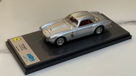 BBR 1/43 Ferrari 250 GT Zagato 0665GT 1957 Silver CAR14