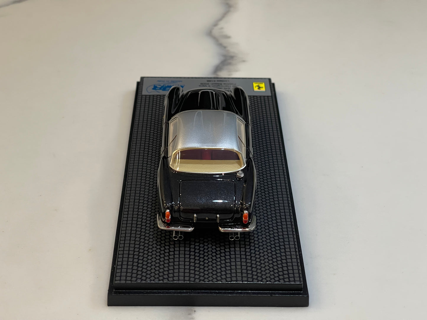 BBR 1/43 Ferrari 250 GT Zagato 0665GT 1957 Black/Silver CAR14B