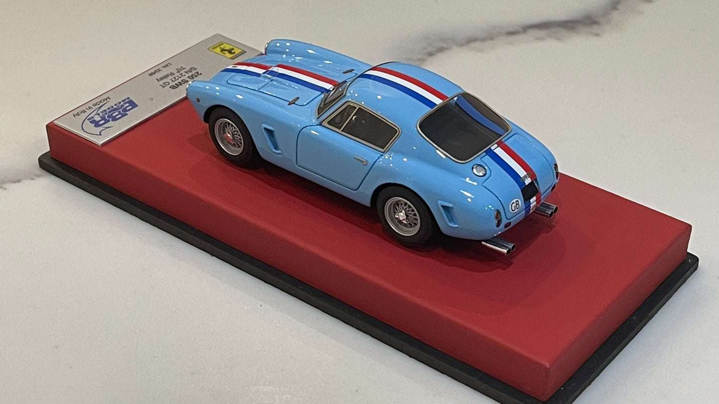 BBR 1/43 Ferrari 250 GT SWB 2127GT 1960 Sky Blue CAR15A1LB